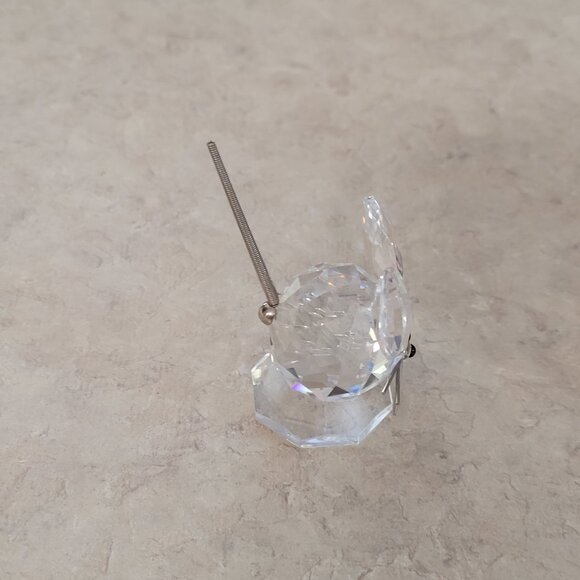 SWAROVSKI Crystal Mouse with Silver Spring Tail - Picture 2 of 7